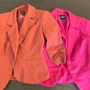 2 Pink Blazers